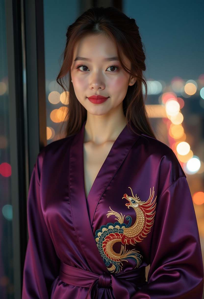 落日炊烟